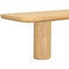 Anders Natural Dining Bench, Small
